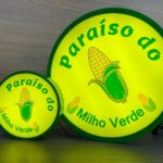 Luminoso em Acrílico da FAP Acrílico - Paraíso do MIlho Verde