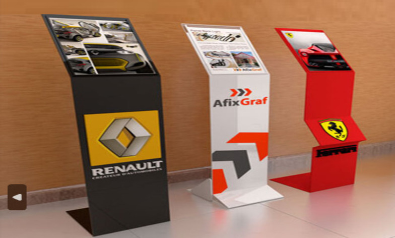 5 tipos de displays acrílicos indispensáveis para pontos de venda